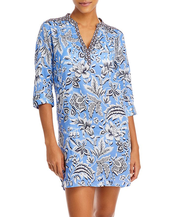 Echo Delamere Tunic Dress Swim Cover-Up | Bloomingdale's
