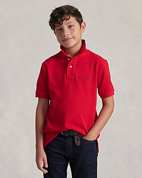 Polo Ralph Lauren Boys Navy Multi Colorblock Short Sleeve Pocket T