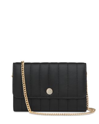 Whistles - Elly Quilted Leather Chain Purse