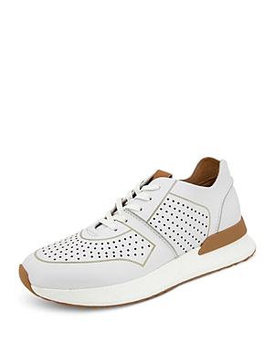 GENTLE SOULS BY KENNETH COLE GENTLE SOULS BY KENNETH COLE MEN'S LAURENCE PERFORATED LACE UP RUNNING SNEAKERS