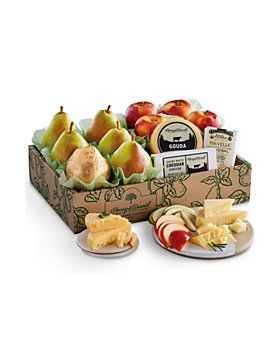 Harry & David - Deluxe Pears, Apples, and Cheese Gift Box
