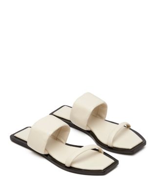Agni St Agni Women's Resort Square Toe Slide Sandals