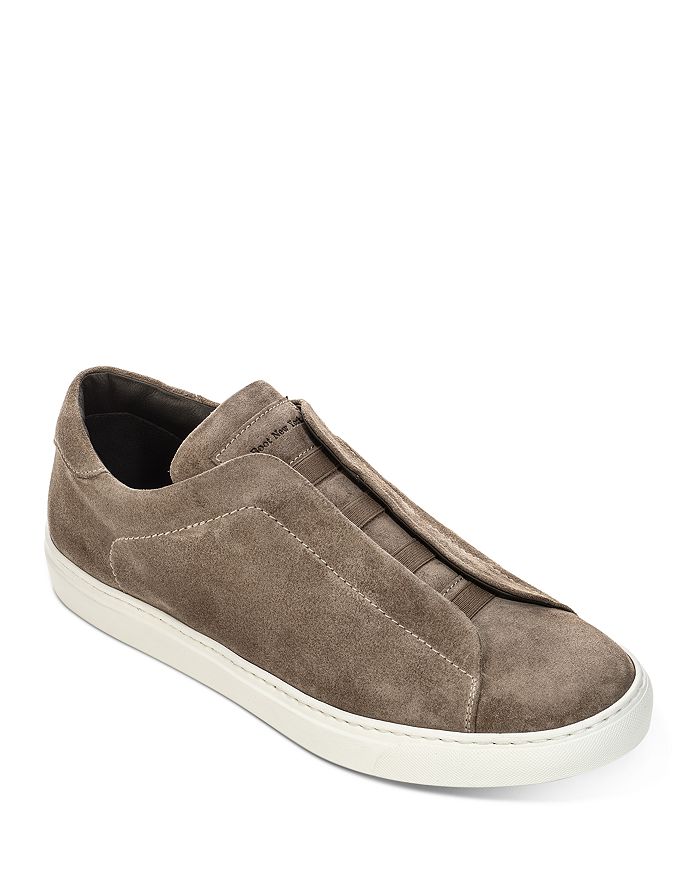 Shop To Boot New York Men's Stone Slip On Sneakers In Taupe