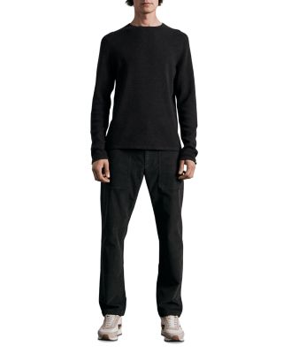 Cliffe Cotton Blend Corduroy Garment Dyed Straight Fit Pants