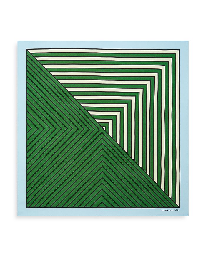 Tory Burch - Illusion Stripe Silk Scarf
