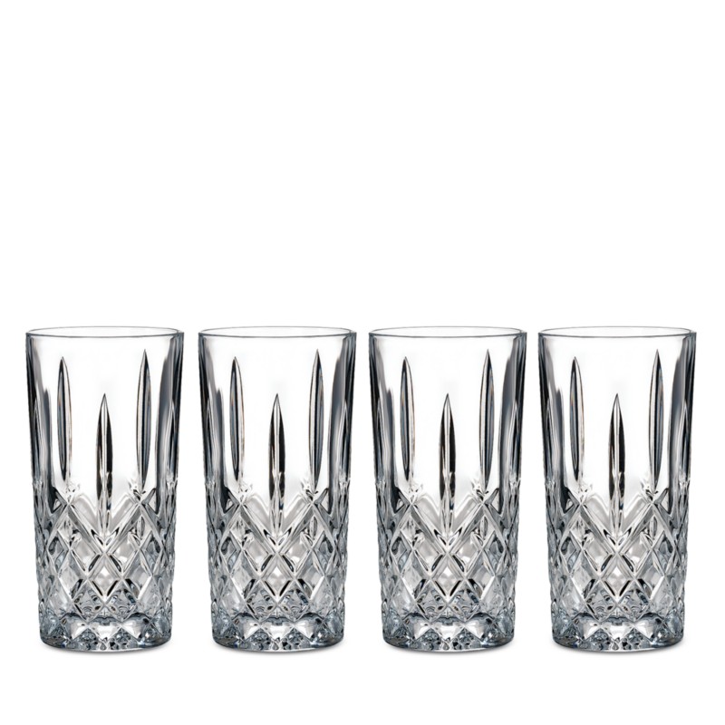 Waterford Marquis by Waterford Markham Highball Glasses, Set of 4 in Clear