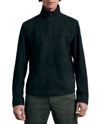 rag & bone - Grant Suede Full Zip Jacket