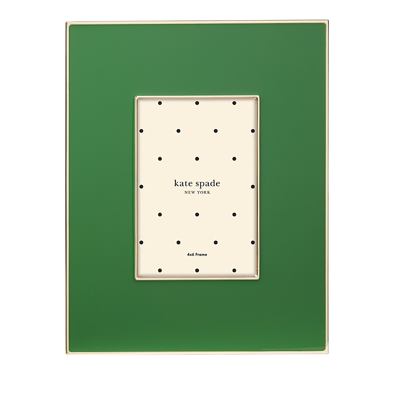 Kate Spade Make It Pop Picture Frame, 4" X 6" In Green