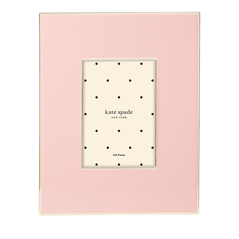 Kate Spade Make It Pop Metal Picture Frame In Pink