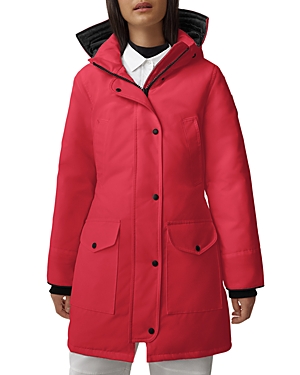 Canada Goose Trillium Parka Jacket In Fortune Red