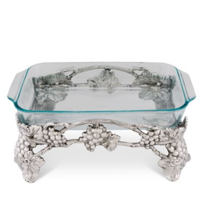 Elevated Grape 3-Quart Pyrex Holder