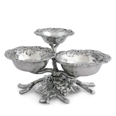 Grape 3-Tiered Bowl