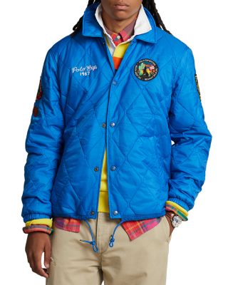 Polo Ralph Lauren Nylon Quilted Coach Jacket | Bloomingdale's