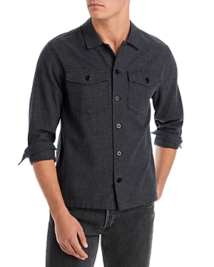 Rails Kerouac Classic Fit Check Cotton Twill Button-up Shirt In Charcoal