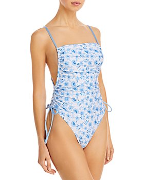 Capittana - Irene Reversible Floral Print One Piece Swimsuit - 150th Anniversary Exclusive