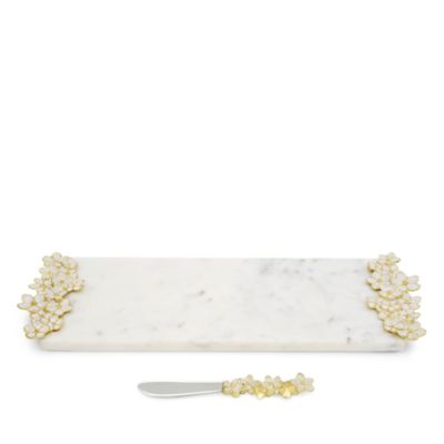 Cherry Blossom Small Cheese Board with Knife