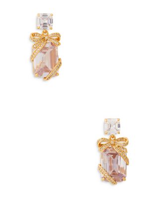 Kate Spade New York Pavé Present Drop Earrings | Bloomingdale's