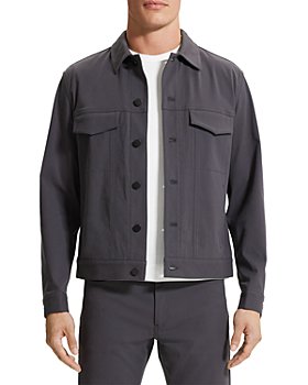 Theory - River Stretch Neoteric Twill Trucker Jacket 