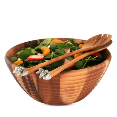 Bee Hive Salad Bowl with Servers
