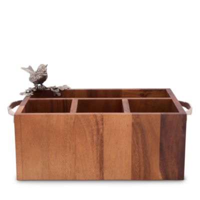 Song Bird Wood Caddy