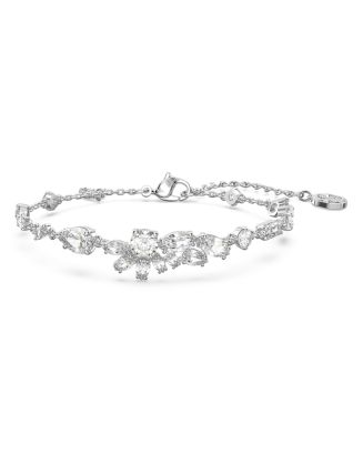 Swarovski Gema Crystal Flower Bracelet | Bloomingdale's