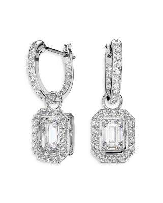 Swarovski - Millenia Huggie Hoop Drop Earrings