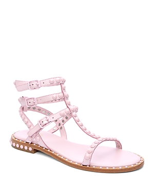 ASH WOMEN'S PLAY BIS STUDDED STRAPPY SANDALS