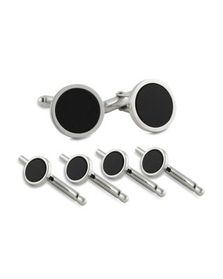 David Donahue - Onyx Stud and Cufflink Set