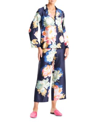 Natori - Hanami Satin Notch Pajama Set