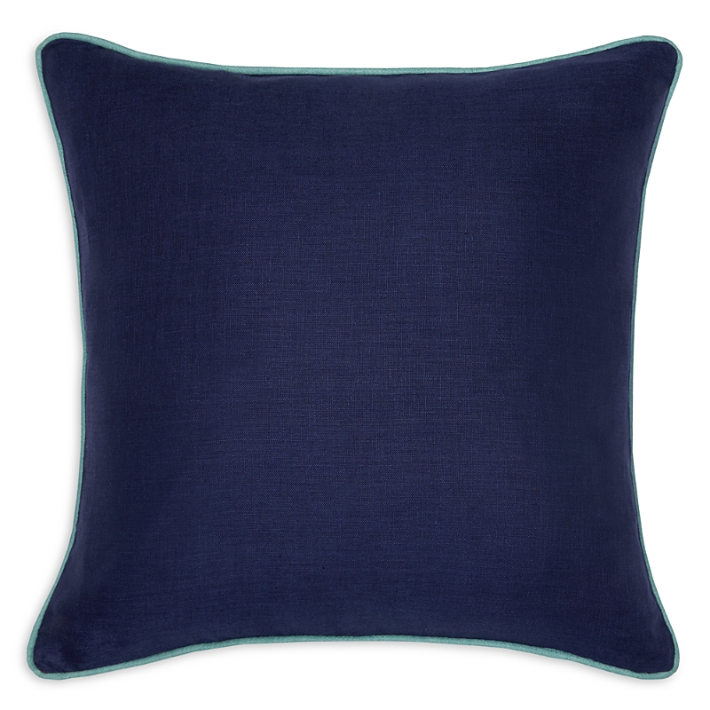 Sferra Manarola Linen Decorative Pillow In Midnight