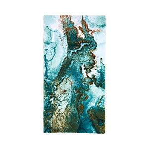 Abyss Estelle Bath Rug, 27 X 54 - 100% Exclusive In Blue/gold