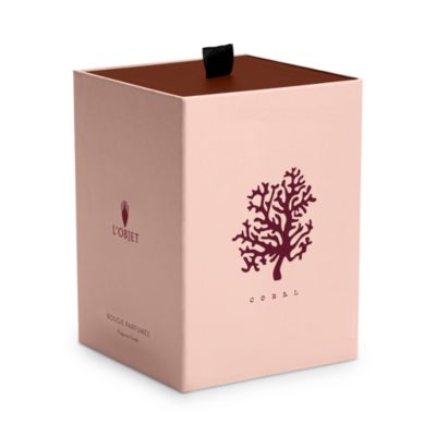 Coral Porcelain Candle, 8 oz.