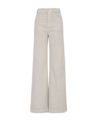 Emporio Armani Velvet Wide Leg Pants