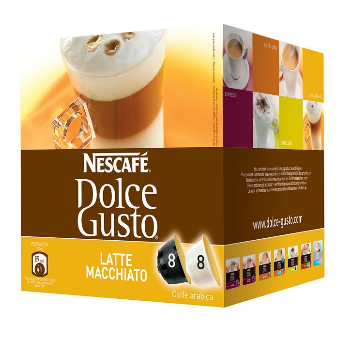 NESCAFE Dolce Gusto Latte Macchiato Coffee Pods
