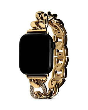 Shop Olivia Burton Aurora Apple Watch Bracelet, 38-41mm In Gold