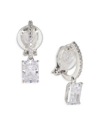 Nadri - Modern Love Dangle Clip On Earrings