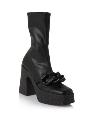 Stella McCartney Women's Skyla Stretch Alter Platform Boots