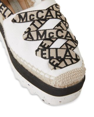 【Stella McCartney】Gaia Platform Espadrilles【関税送料込】 Stella McCartney Gaia Platform Espadrilles | Black | FARFETCH