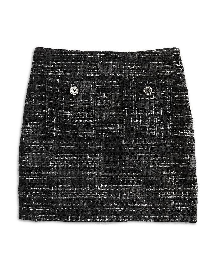 AQUA - Girls' Tweed Mini Skirt, Big Kid - 100% Exclusive