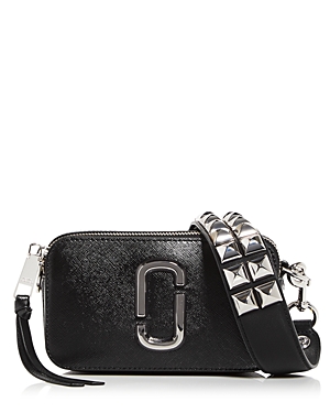 Marc Jacobs The Snapshot Crinkle Leather Crossbody Bag