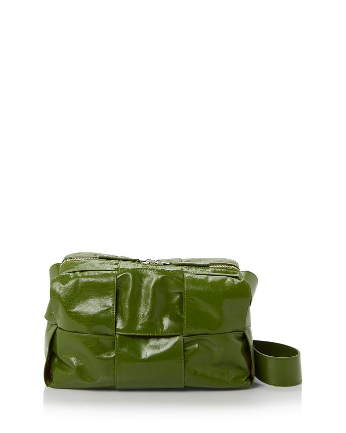 Bottega Veneta - Borsa Leather Crossbody Bag