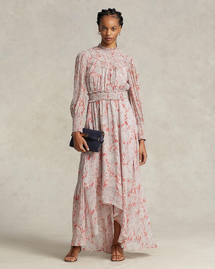Ralph lauren high low dress discount