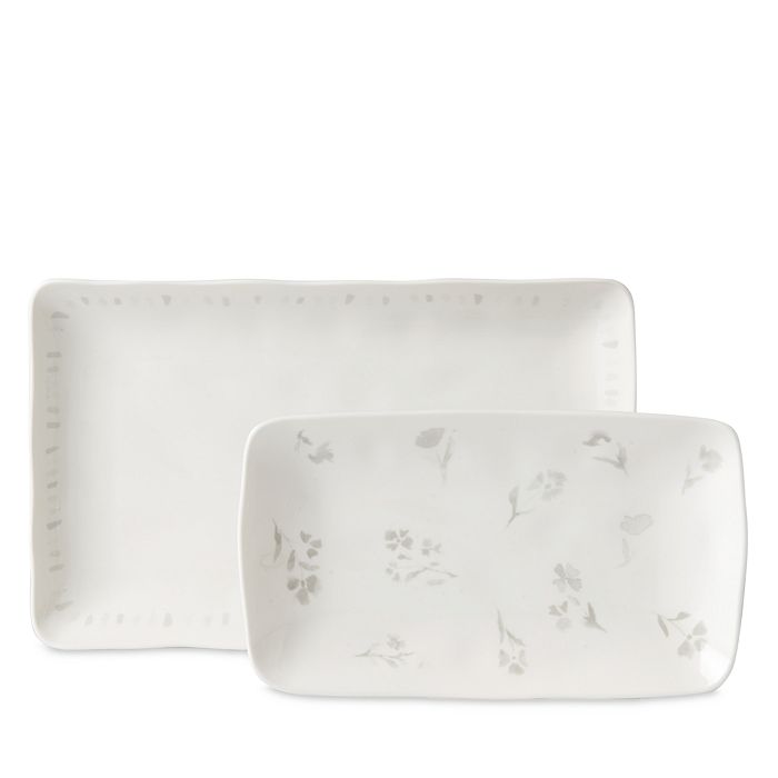 Lenox Oyster Bay Nesting Serving Platters, 2Piece Set Bloomingdale's