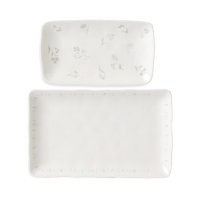 Oyster Bay Nesting Serving Platters, 2-Piece Set
