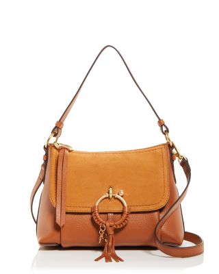 See by Chloe Joan Small Leather Suede Shoulder Bag Bloomingdale s