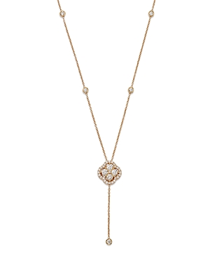Bloomingdale's Diamond Clover Lariat Necklace in 14K Yellow Gold, 1.0 ct. t.w. - 100% Exclusive