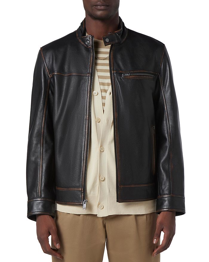 Andrew Marc - Caruso Leather Biker Jacket