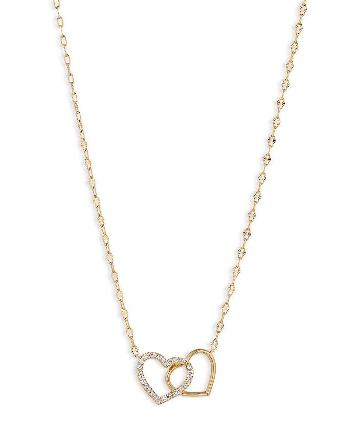 Roberto Coin Women's Double-Heart Pendant Necklace