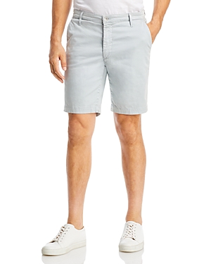 Ag Wanderer 8.5 Stretch Cotton Shorts In Sulfur White Sands