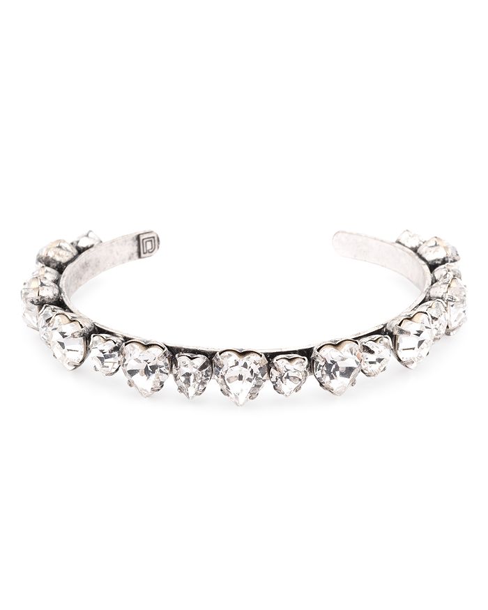 Dannijo Marigold Heart Crystal Cuff Bracelet Bloomingdale s